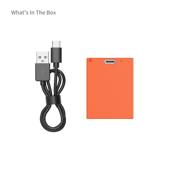 Smallrig Batterie de caméra USB-C rechargeable NP-W126S en orange
