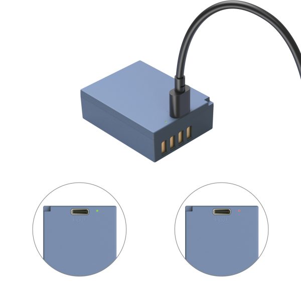 Smallrig Batterie de caméra rechargeable USB-C NP-W126S