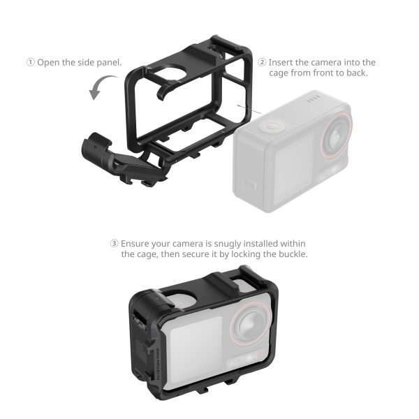 Smallrig Cage for DJI OSMO Action 5 Pro / 4 / 3 5135