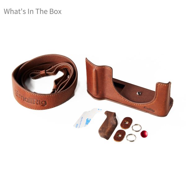 Smallrig Leather case set for FUJIFILM GFX100RF (Brown) 5268