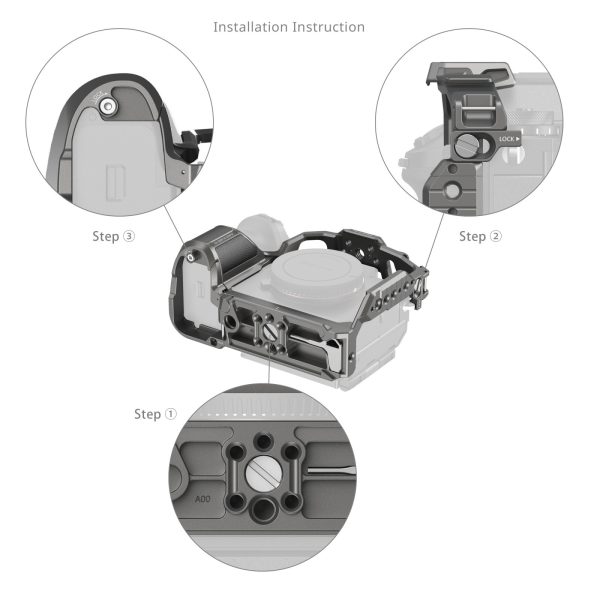 Smallrig Cage for Sony Alpha 1 II and Alpha 9 III