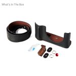 Smallrig Ledertasche für Fujifilm GFX100RF Schwarz – Kit