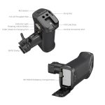 Smallrig Poignée latérale rotative avec déclencheur pour certaines caméras Canon et Blackmagic Design