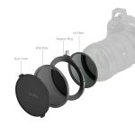 Smallrig 82 mm UV/VND filter kit