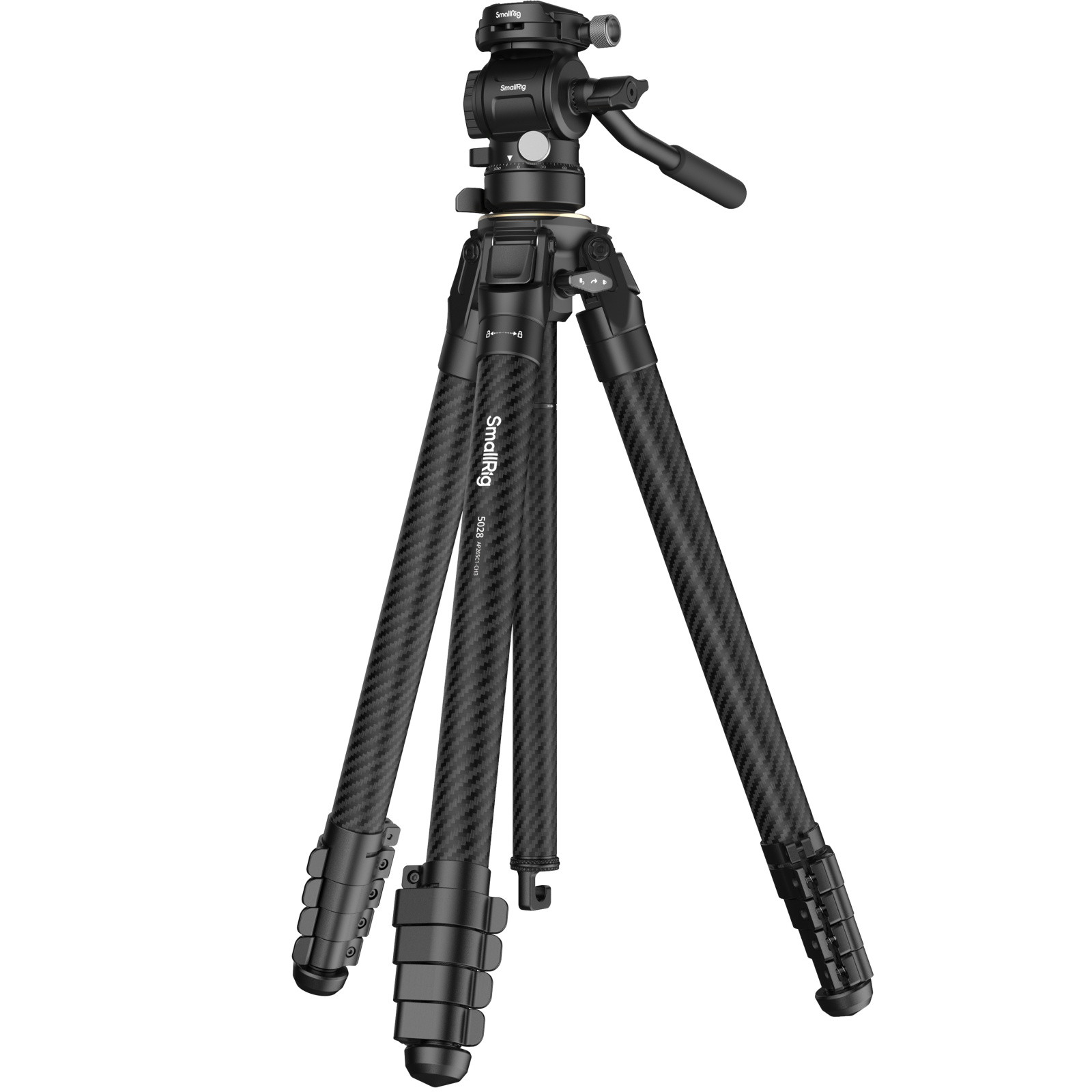 Smallrig Trépied de voyage en carbone portable - Kit 5028