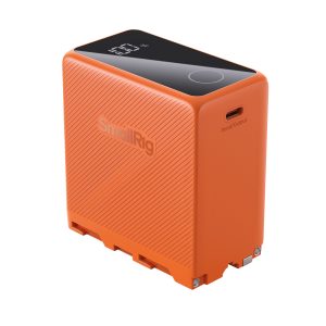 Smallrig Batterie de caméra rechargeable NP-F970 avec port USB-C (Orange) 4576