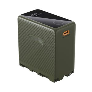 Smallrig Batterie de caméra NP-F970 rechargeable USB-C (verte) 4577