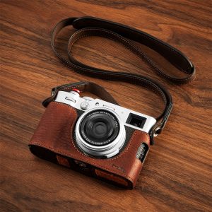 Smallrig Kit half case en cuir pour FUJIFILM X100VI (Marron) 4699