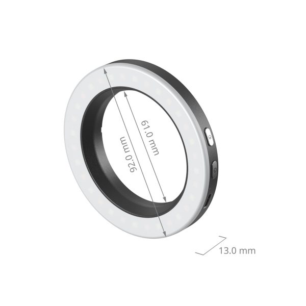 Smallrig LED-Videolicht in Ring 67mm Vibe P30 4873
