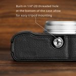 Smallrig Leder-Halbschalen-Set für FUJIFILM X100VI (Schwarz) 4700