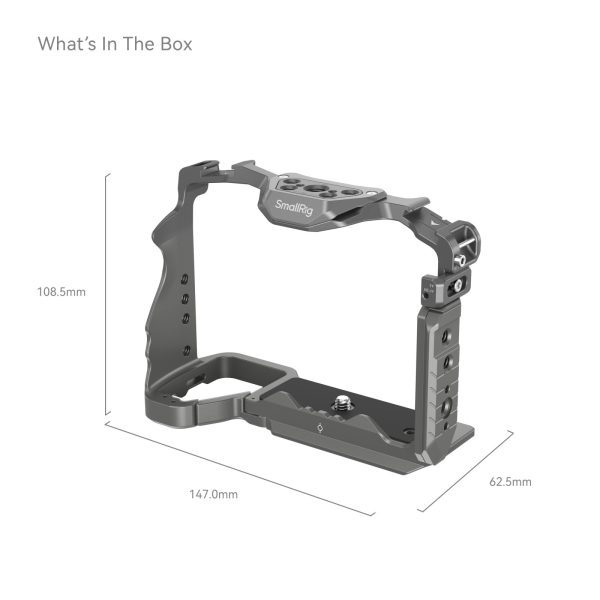 Smallrig HawkLock Quick Release Cage for Sony Alpha 7R V / Alpha 7 IV / Alpha 7S III / Alpha 1 / Alpha 7R IV 4481