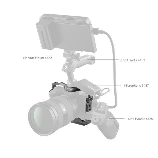 Smallrig HawkLock Quick Release Cage for Sony Alpha 7R V / Alpha 7 IV / Alpha 7S III / Alpha 1 / Alpha 7R IV 4481
