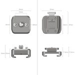 Smallrig Quick-Release-Halterung HawkLock H18 mit Kaltschuh 4500