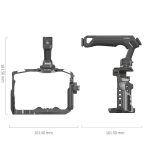 Smallrig HawkLock Quick Release Cage Kit für Sony Alpha 7R V / Alpha 7 IV / Alpha 7S III 4538