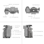 Smallrig HawkLock Quick Release Cage Kit für Sony Alpha 7R V / Alpha 7 IV / Alpha 7S III 4538