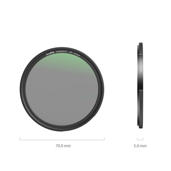 Smallrig Aufsteckbarer CPL-Filter (67 mm) 4582
