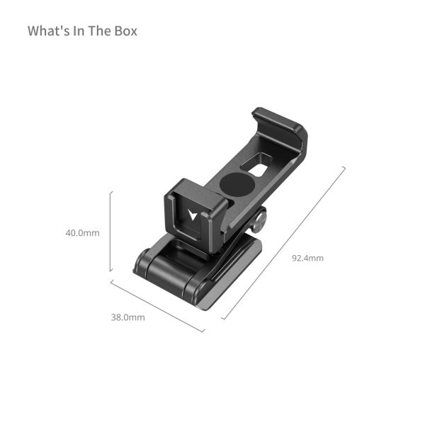 Smallrig Support pour téléphone en métal avec système Arca-Swiss 4611
