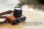 Smallrig Leather Half Case Kit for FUJIFILM X-T50 (Black) 4709