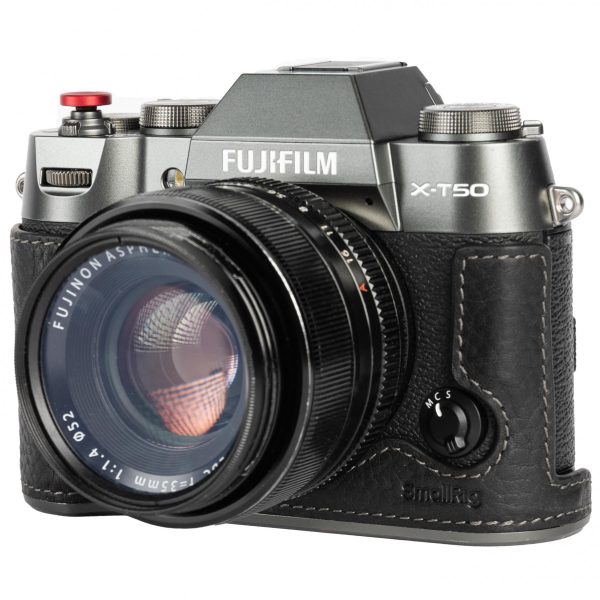 Smallrig Leather Half Case Kit for FUJIFILM X-T50 (Black) 4709