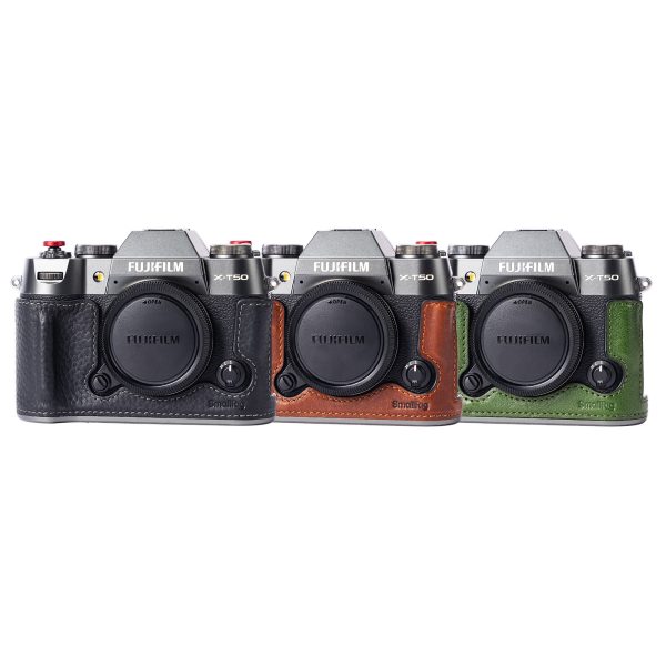 Smallrig Leather Half Case Kit for FUJIFILM X-T50 (Black) 4709