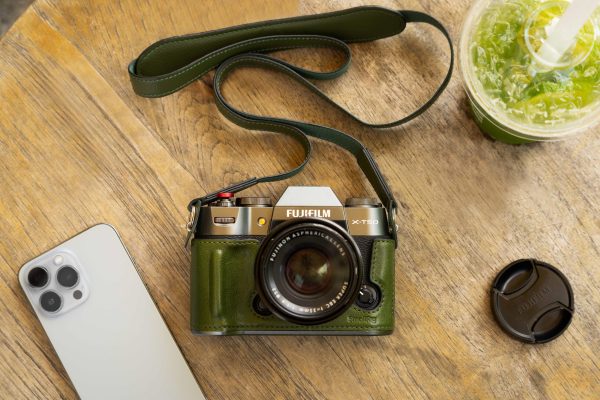 Smallrig Leather Half Case Set for FUJIFILM X-T50 (Green) 4711
