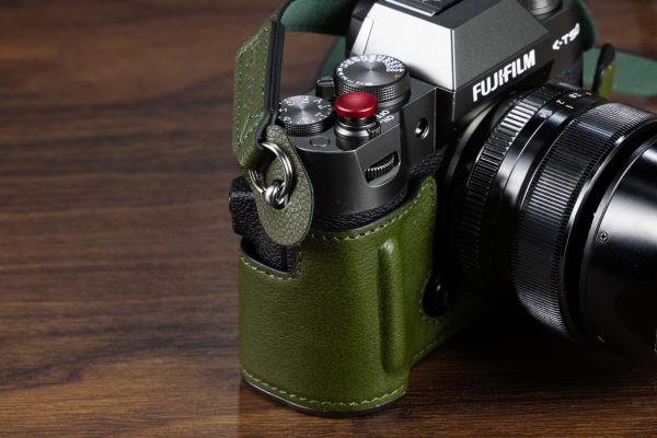 Smallrig Leather Half Case Set for FUJIFILM X-T50 (Green) 4711