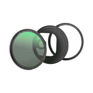 Smallrig Filtre CPL attachable avec adaptateur de filtre M-mount (67mm) - Référence 4727