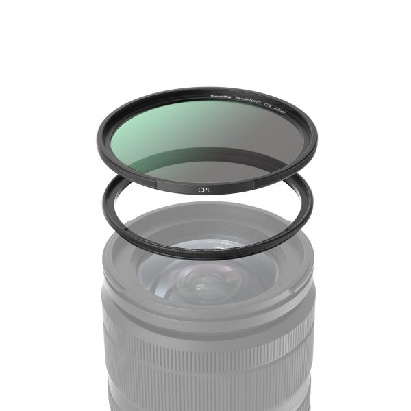 Smallrig Attachable CPL Filter with T-mount Filter Adapter (67mm) 4728