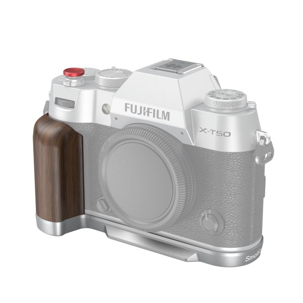 Smallrig L-Shaped Wooden Grip for FUJIFILM X-T50 (Silver) 4735