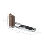 Smallrig L-Shaped Wooden Grip for FUJIFILM X-T50 (Silver) 4735