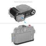 Smallrig L-shaped silicone handle for the FUJIFILM X-T50 (black) 4783