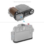Smallrig L-förmiger Handgriff aus Holz für FUJIFILM X-T50 (Schwarz) 4784