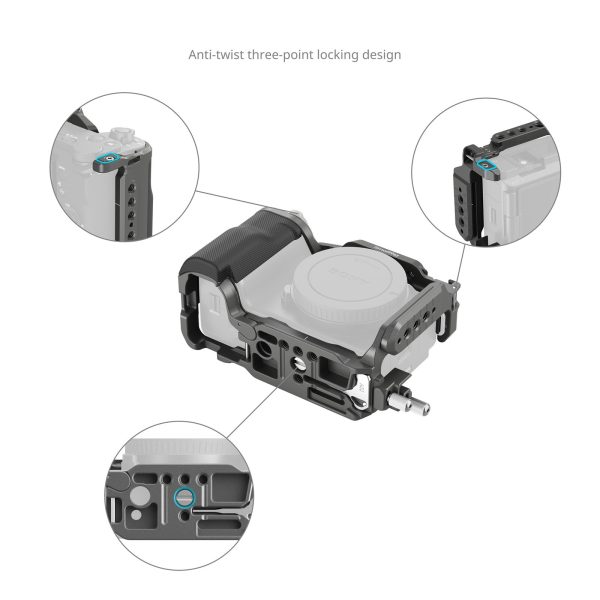 Smallrig HawkLock Schnellwechselkäfig-Kit für Sony ZV-E10 II 4949