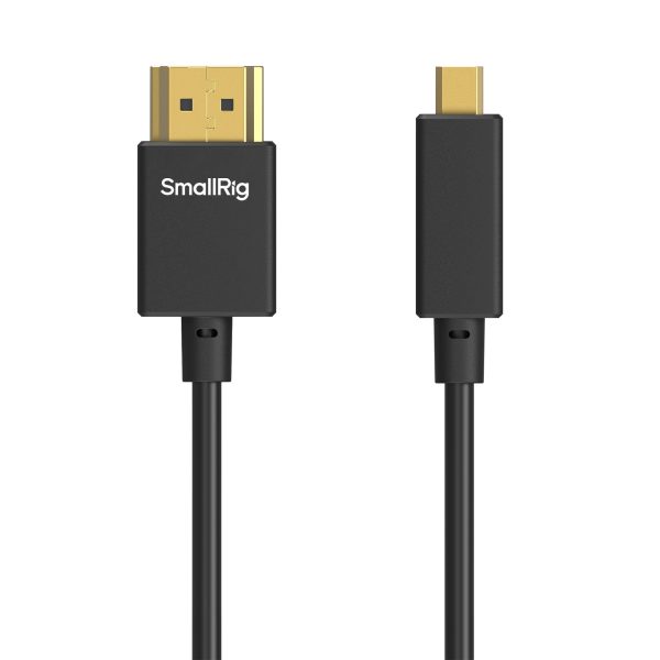 Smallrig Ultra-Slim 4K HDMI Data Cable (D to A) (100cm)