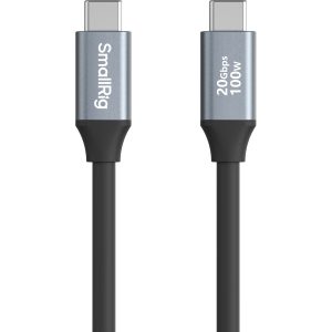 Smallrig Câble de données USB-C (droit) vers USB-C (droit) (60 cm / 23,6 po) 4789