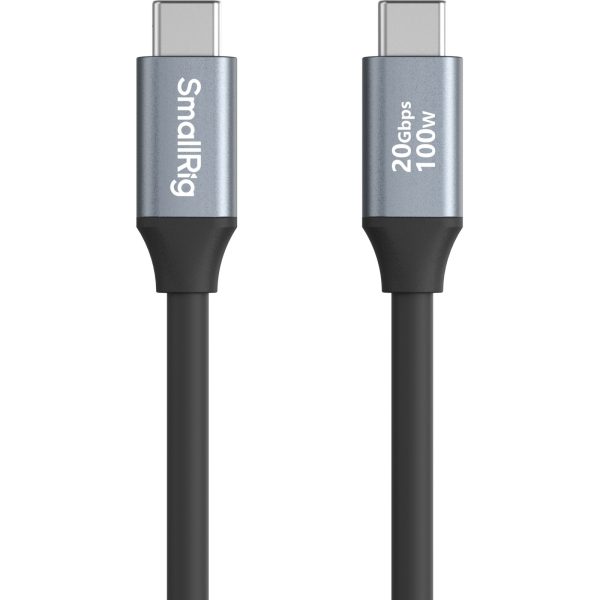 Smallrig USB-C (Straight) to USB-C (Straight) Data Cable (60cm / 23.6in) 4789