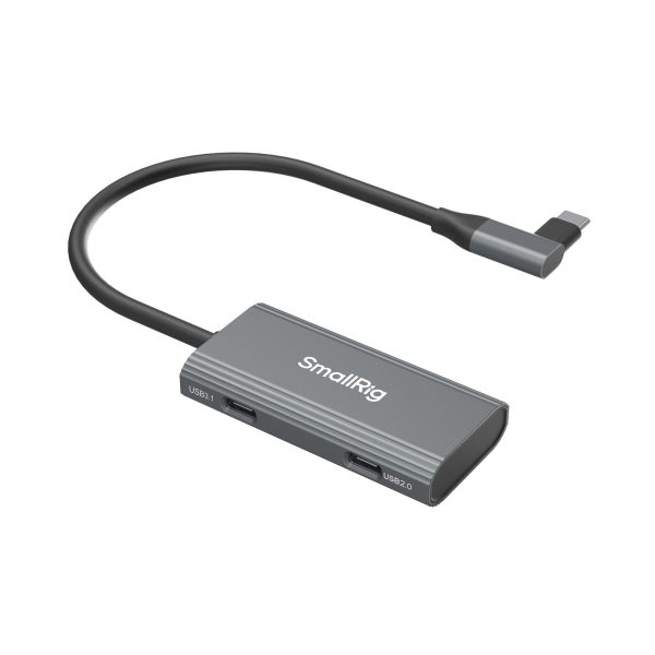 Smallrig 4-in-1 USB-C Hub PD 100W / USB-C 3.1 / USB-C 2.0 with Audio Adapter x 2 4598 1 Smallrig 4-in-1 USB-C Hub PD 100W / USB-C 3.1 / USB-C 2.0 with Audio Adapter x 2 4598
