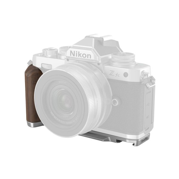 Smallrig Wooden L-Shaped Hand Grip for Nikon Z fc (Silver) 4803