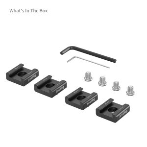 Smallrig Anti-Twist Cold Shoe Mount (4pcs) 5033