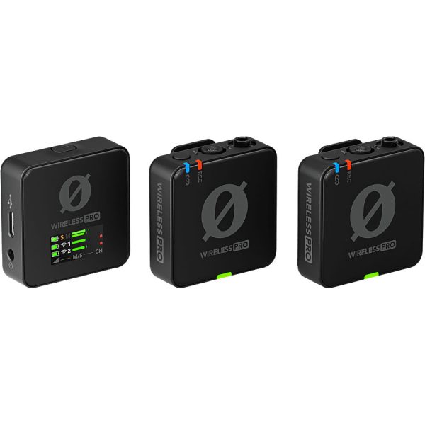 Rode Wireless PRO Dual HF Kit + Lavalier-Mikrofone und Zubehör