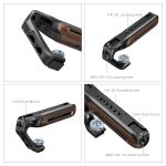 Smallrig Wooden Top Handle with 5250 Cold Press Mount