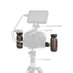 Smallrig Wooden Side Handle with ARRI 1/4"-20 and 3/8"-16 Positioning Screws 5238