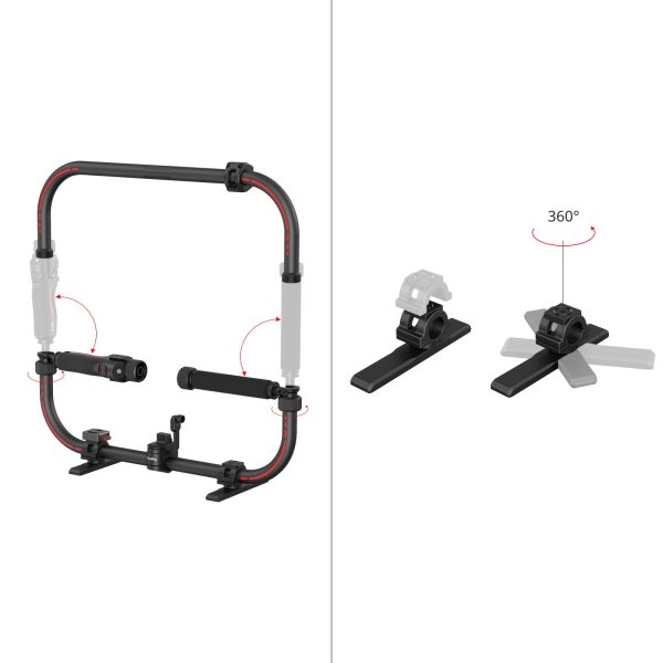 Smallrig Stabilisateur à main en forme d'anneau pour la série RS de DJI 4328