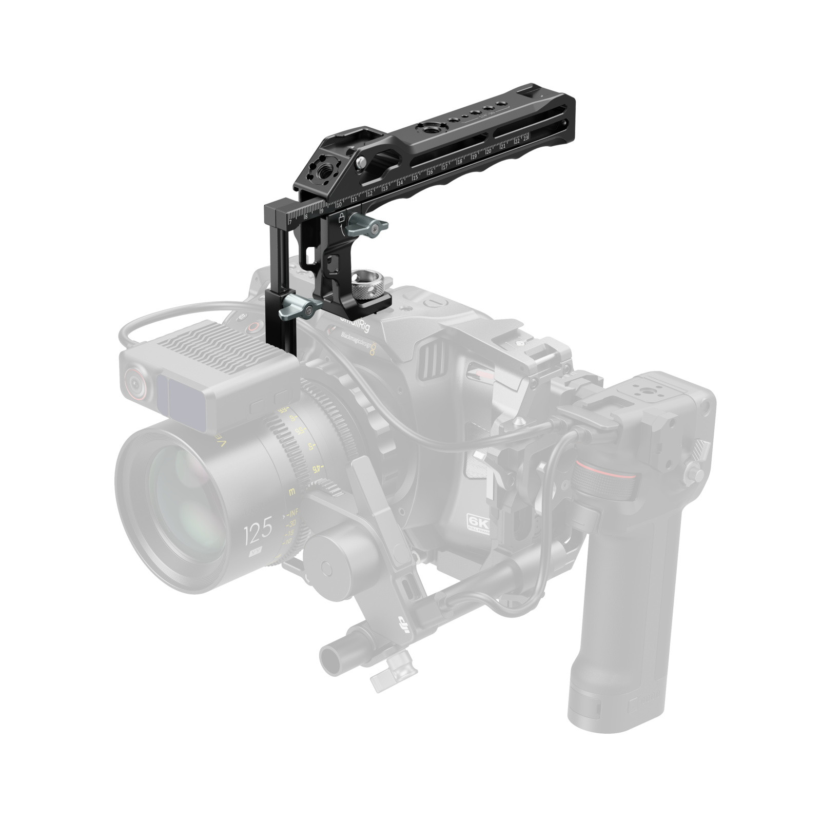 Smallrig Poignée supérieure pour le LiDAR Focus Pro DJI 5236
