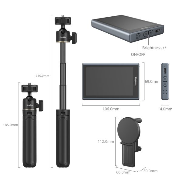 Smallrig Wireless Video Monitor for Phone (Vlog Kit) 4851B