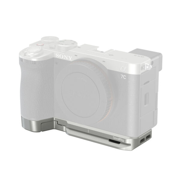 Smallrig Plaque de base avec prise pour Airtag pour Sony Alpha 7C II / Alpha 7CR (Argent) 5482