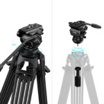 Smallrig Trépied en fibre de carbone renforcé Heavy-Duty FSD14 FreeSpeed 5443