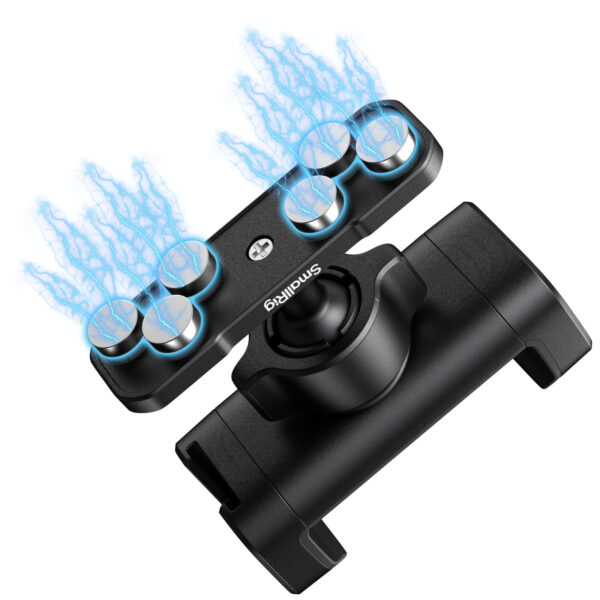 Smallrig Support Magnétique de Téléphone pour Enregistrement en Salle de Sport 5582