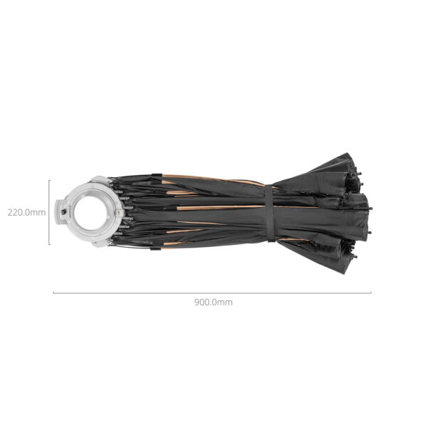 Smallrig Boîte à lumière parabolique pliante FP-90 à installation rapide 5395 9 Smallrig Boîte à lumière parabolique pliante FP-90 à installation rapide 5395