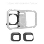 Smallrig 67mm Threaded Filter Adapter with Detachable Lens Hood for Universal Phone Cage (ID 4299B) 5277